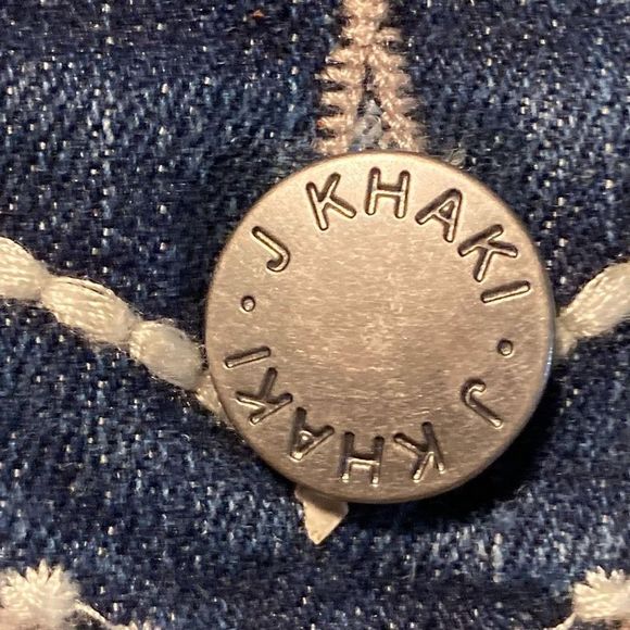 Super Cute Shorts blue Jean by J khaki indigo size 16 New with tag￼ - Picture 5 of 8